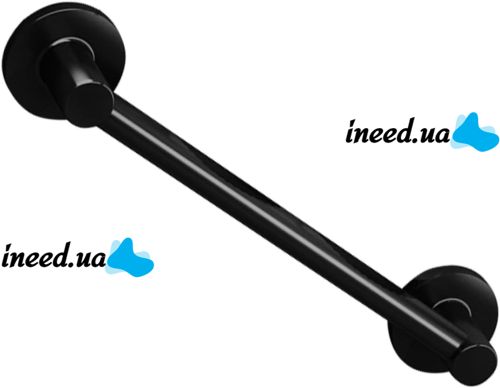 Настенная одинарная вешалка держатель Towel Rack AND-78-10 для хранения и сушки полотенец и тапочек 38 см Полотенцедержатель органайзер на стену