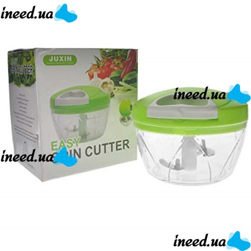Manual Multifunctional Mini Chopper Easy Spin Cutter New, Mechanical Kitchen Chopper for Chopping Food, Vegetables, Fruits and Garlic
