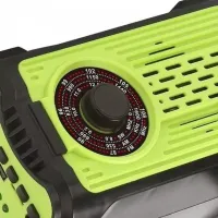 Автономная солнечная станция GDPlus GD-8076 Фонарь колонка с функцией Power Bank, Bluetooth, FM радио, MP3 и 4 LED лампочки с солнечной панелью