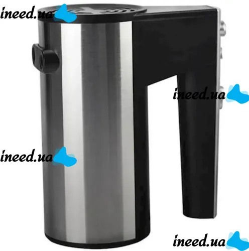 Manual kitchen mixer Domotec R.6629A for kneading dough with 2 types of nozzles on a stand 800W, Electric dough mixer Domotek 800W 5 speeds