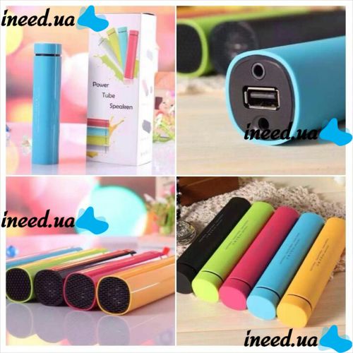 Колонка - зарядка Power Bank 3 в 1 Power Jam зарядное Повер Банк 4000 mAh