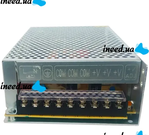 Универсальный блок питания адаптер Ataba 5V 10A 50W S-50-5 Metall для SMD светодиодных лент мониторов в металлическом корпусе на 10 A