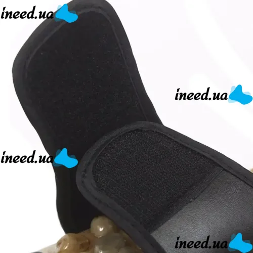 Массажные ортопедические тапочки jade health massage shoes BH-SMS-04 с акупунктурным эффектом для стоп ног, шлепанцы для массажа 36-45 размер Черные