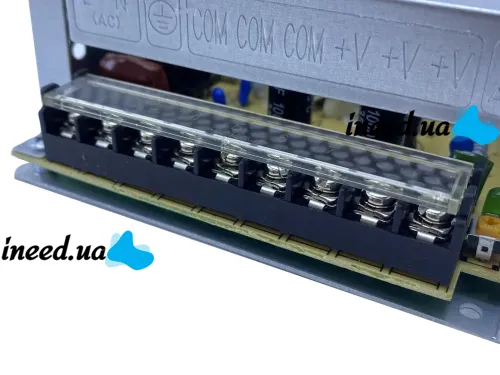 Универсальный блок питания адаптер Ataba 5V 10A 50W S-50-5 Metall для SMD светодиодных лент мониторов в металлическом корпусе на 10 A