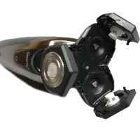 Беспроводная электробритва Gemei GM-7720 Silver с плавающей головкой, Аккумуляторная бритва для стрижки Gemmy