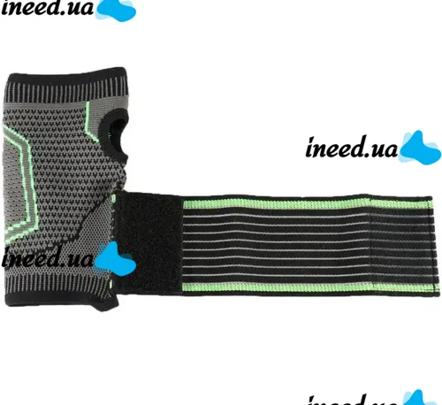 Фиксатор на кисть руки Wrist Support Sibote 9136, Бандаж на запястье от травм и растяжений, Эластичный бинт лангетка для рук с фиксирующим ремнем
