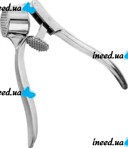 Ручной механический пресс чеснокодавка Garlic Press Springos KI0046 для измельчения чеснока из нержавеющей стали Измельчитель давилка чеснока орехов