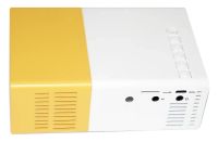 Портативный проектор мини кинотеатр мультимедийный Full HD Led Projector YG-300 мультимедийный домашний кинотеатр с динамиком, заряд от Power bank