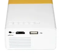 Портативный проектор мини кинотеатр мультимедийный Full HD Led Projector YG-300 мультимедийный домашний кинотеатр с динамиком, заряд от Power bank