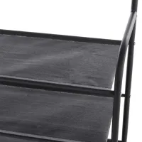 Підлогова вішалка для одягу в передпокій New simple floor clothes rack 60х29, 5х151 см Універсальна металева пересувна стійка Універсальна металева пересувна стійка Чорна