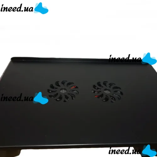 Складной столик трансформер для ноутбука Laptop Table T8 с USB-охлаждением и подставкой для мышки, Раскладной стол для ноутбуков с вентилятором