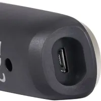 Беспроводная аккумуляторная машинка VGR V-031 для стрижки волос и бороды со сменными насадками 5W, Портативный триммер бритва для бритья, Серебристый