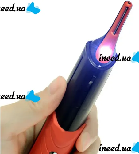 Беспроводной триммер Micro Touch Switch Blade для бороды и усов, Универсальная Электробритва для ухода за бородой и носом на батарейках с насадками