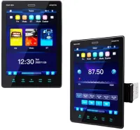 Вертикальная автомагнитола Tesla Style CML-PLAY 9510A 1Din 1GB/16GB с экраном 9.5" дюймов, Магнитола Android GPS Wi-Fi Bluetooth USB с пультом ду