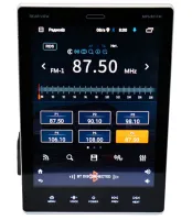 Вертикальная автомагнитола Tesla Style CML-PLAY 9510A 1Din 1GB/16GB с экраном 9.5" дюймов, Магнитола Android GPS Wi-Fi Bluetooth USB с пультом ду
