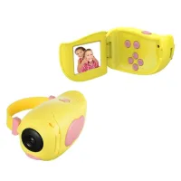 Детская видеокамера Smart Kids Video Camera DV-A100, Цифровая мини камера Птичка с фото видео съёмкой, Фотоаппарат 2" с творческой студией и играми