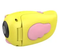 Детская видеокамера Smart Kids Video Camera DV-A100, Цифровая мини камера Птичка с фото видео съёмкой, Фотоаппарат 2" с творческой студией и играми