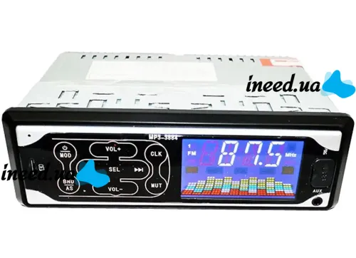 Автомобильная магнитола ISO Pioneer MP3-3884 автомагнитола с сенсорными кнопками
