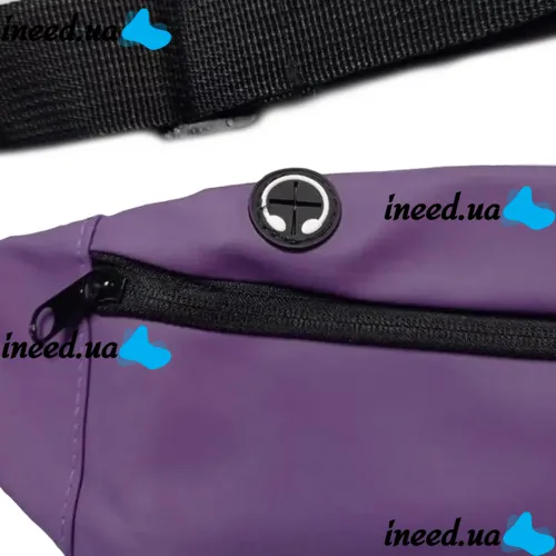 Спортивная сумка для бега на пояс Sport Bag, Поясная сумка бананка для занятий спортом и фитнесом с выходом для наушников