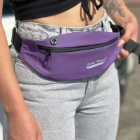 Спортивная сумка для бега на пояс Sport Bag, Поясная сумка бананка для занятий спортом и фитнесом с выходом для наушников