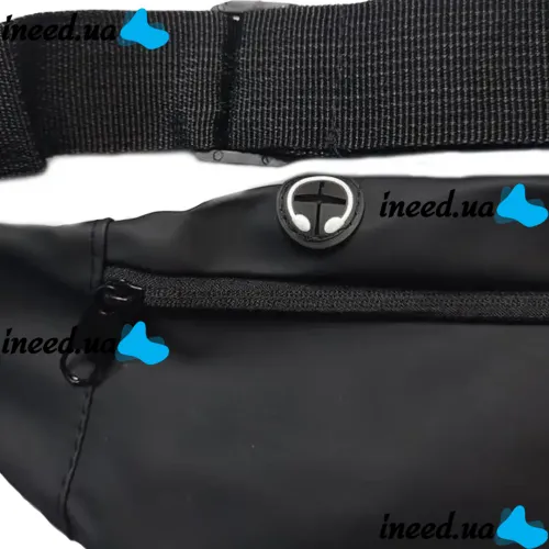 Спортивная сумка для бега на пояс Sport Bag, Поясная сумка бананка для занятий спортом и фитнесом с выходом для наушников