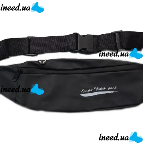 Спортивная сумка для бега на пояс Sport Bag, Поясная сумка бананка для занятий спортом и фитнесом с выходом для наушников