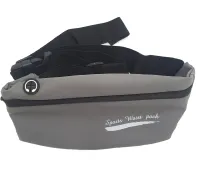 Спортивная сумка для бега на пояс Sport Bag, Поясная сумка бананка для занятий спортом и фитнесом с выходом для наушников