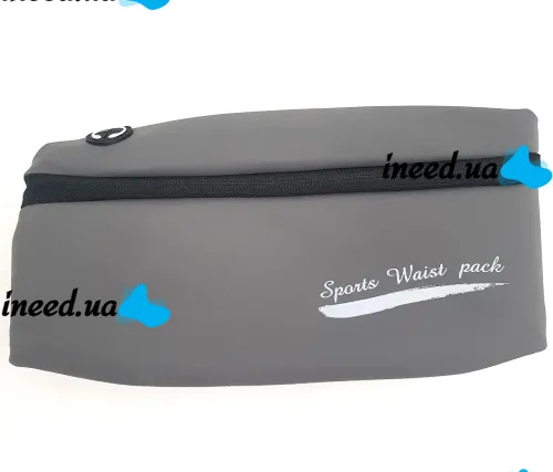 Спортивная сумка для бега на пояс Sport Bag, Поясная сумка бананка для занятий спортом и фитнесом с выходом для наушников