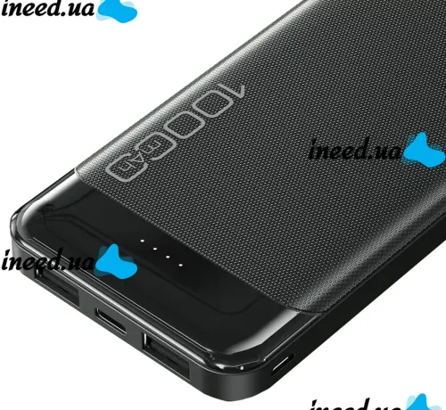 Зарядное устройство УМБ Power Bank Awei P37K 10000 mAh 2xUSB, Портативная батарея повербанк Внешний аккумулятор зарядка с индикаторами для телефона