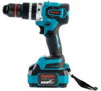 Makita 2in1 cordless set Screwdriver Drill DTW485 Drill DGA506ZPRO 48V 6Ah, Makita power tool set 2 batteries in a case