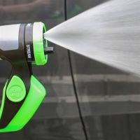 Universal Spray Gun Spray Water Gun 4in1, Nozzle spray gun on a hose with a compartment for foam and detergents, Water cannon for a car