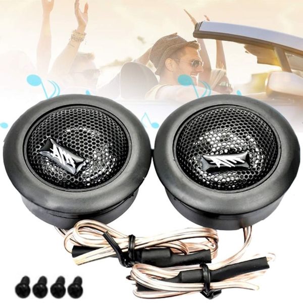 Автомобильные врезные колонки пищалки D=6 cm Tweeter MA-260 120W 1545 динамики в авто 2 шт, Акустика MA 260 120 Вт в машину, Автоакустика Черные