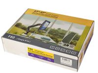 Настольный кронштейн для монитора со скрытой проводкой F80 17-27" до 9кг, Настольное крепление для мониторов на стол Поворотная подставка V80