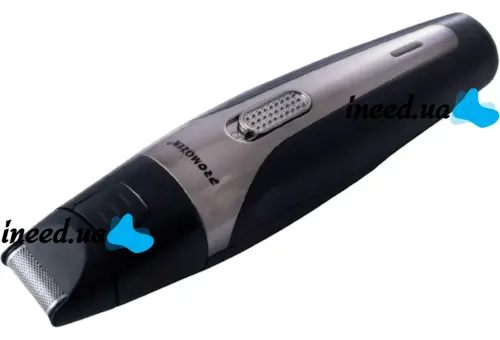 Беспроводная машинка ProMozer MZ-2028 6 насадок для стрижки волос бороды носа и ушей, Аккумуляторный триммер Мозер MZ2028 с насадками и подставкой