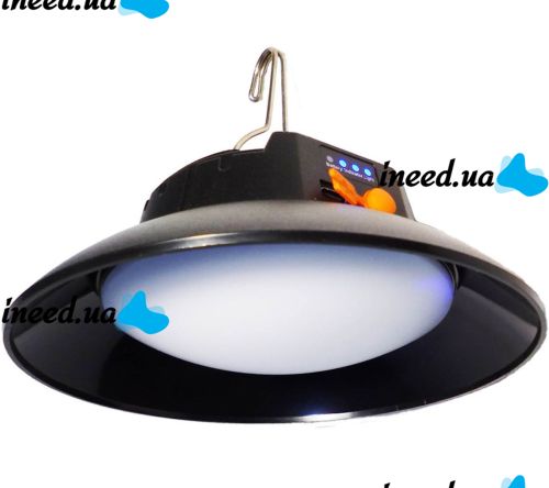 Универсальный подвесной фонарь Solar Energy Lamp AM-001 с солнечной батареей и крючком от USB, Аккумуляторная подвесная лампа для кемпинга Ma-100