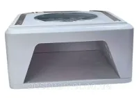 Беспроводная лампа сушилка Power Bank SUN Y31 UV/LED 248W 14000 mAh для маникюра и педикюра с экраном, Аккумуляторная УФ сушка ногтей гель лака Белая