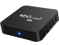 Digital Smart TV set-top box for TV with remote Ultra MXQ PRO 4K 4GB/32GB, Media Player Android 11.1 5G TV with built-in WiFi module Black