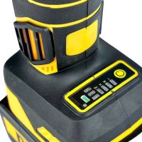 Акумуляторна болгарка 125 мм DeWalt DCG405N на 2 акумулятори 24V 5Ah, Бездротова кутова шліфувальна машина турбінка Деволт в кейсі
