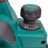 Аккумуляторный рубанок по дереву Makita DKP180 36V 5AH 2 аккумулятора Беспроводной электрорубанок Макита PCP36V 11000 об/мин 36В 5Ач в кейсе Синий