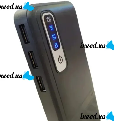 Зарядний пристрій УМБ Power Bank Smart Tech UN-3103 20000 mAh 2xUSB, Портативна батарея повербанк зовнішній акумулятор зарядка телефону з ліхтариком