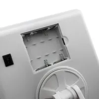Настольное косметическое зеркало Cosmetie mirror 360 Rotation Angel с LED подсветкой для макияжа, Компактное прямоугольное сенсорное зеркало Белое