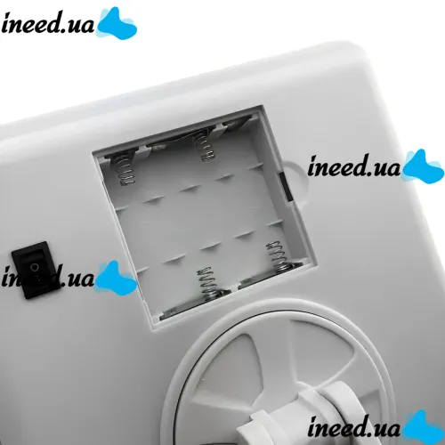 Настольное косметическое зеркало Cosmetie mirror 360 Rotation Angel с LED подсветкой для макияжа, Компактное прямоугольное сенсорное зеркало Белое