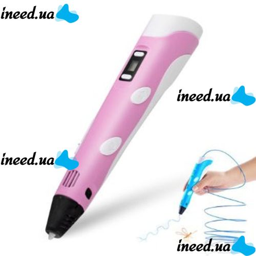 3D Ручка з дисплеєм для малювання об'ємних моделей Myriwell Rp-100B 3D stereo drawing pen 2-го покоління