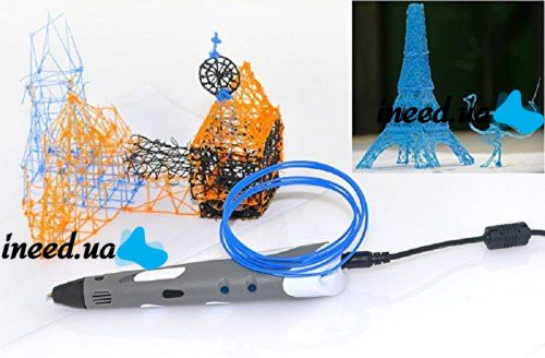 3D Ручка з дисплеєм для малювання об'ємних моделей Myriwell Rp-100B 3D stereo drawing pen 2-го покоління