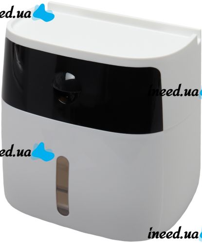 Держатель для туалетной бумаги Holder Ecoco TDF-34 подвесной настенный органайзер для хранения салфеток, пластиковая подставка полка для телефона