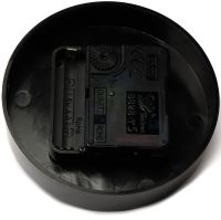 Настенные 3D часы Diy Clock XZ127 Black Сделай сам 70-150 см большие бесшумные самоклеящиеся 3Д часы объёмные цифры на стену для дома, офиса Черные