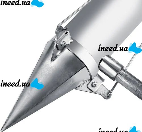 Рассадопосадочная сеялка для садовых растений Кальмар ручной пистолет сажалка, нажимное устройство для посадки рассады, сева и удобрения 93.5Х8 см