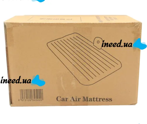 Надувной автомобильный матрас на заднее сиденье Car Travel Bed CT-001 135x80 см с подголовником , Универсальная кровать в авто с насосом и подушками