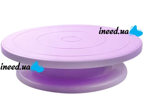 Вращающаяся подставка Cake Turntable для изготовления и декорирования торта 28 cм Тортовница, Поворотный стол поднос для украшения торта 360 градусов