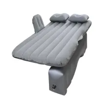 Надувной автомобильный матрас на заднее сиденье Car Travel Bed CT-001 135x80 см с подголовником , Универсальная кровать в авто с насосом и подушками